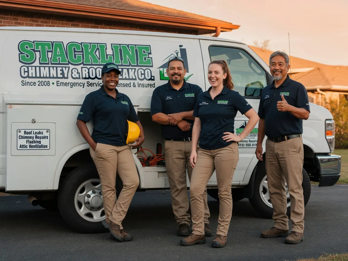 Chimney flashing repair company in Oceanside, OR